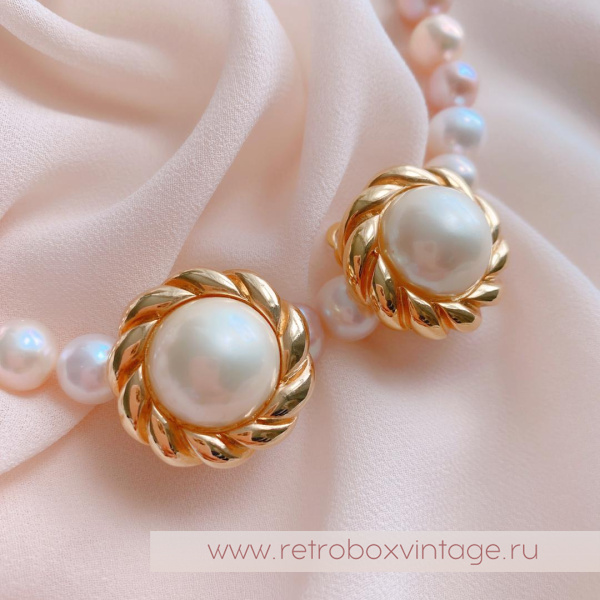 FO INC Клипсы «Классика в стиле Шанель»