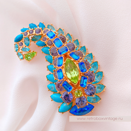 JOAN RIVERS Брошь "Пейсли Шахерезады"