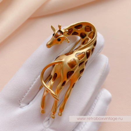FERNANDO ORIGINALS / FO Брошь «Добродушный жираф»