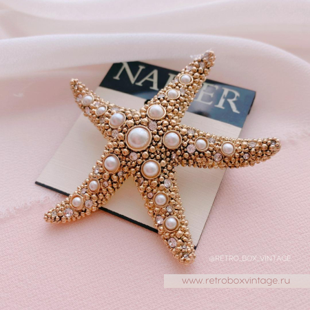 NAPIER Брошь «Жемчужная морская звезда»