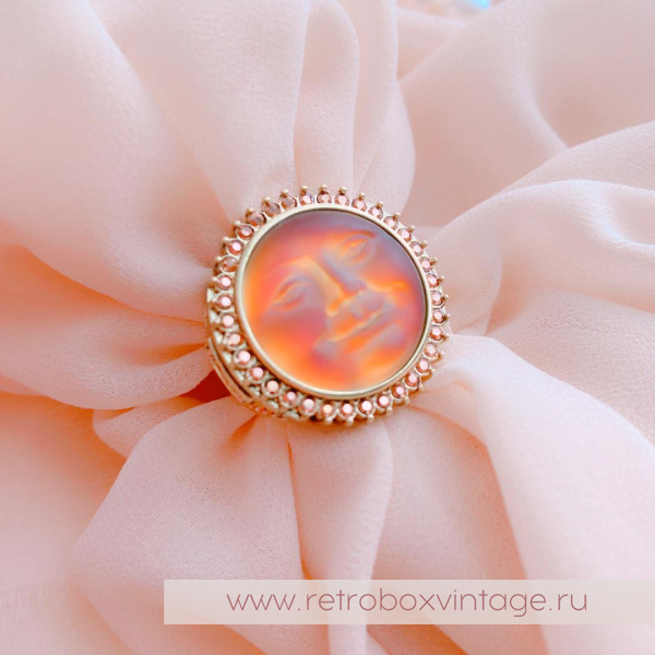 KIRKS FOLLY Кольцо «Лунная нимфа: хамелеон радуга»