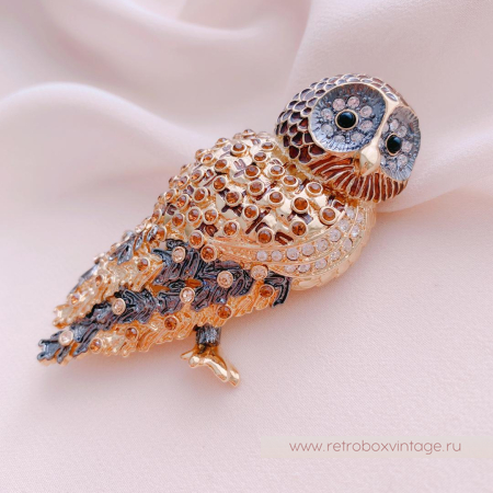 NOLAN MILLER Брошь «Совушка-сова»