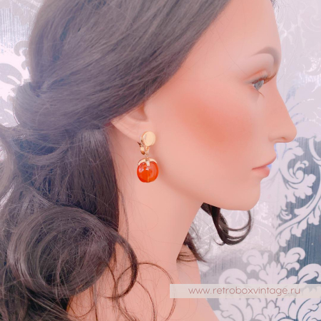 TRIFARI Комплект «Водопад: чайный в золоте»