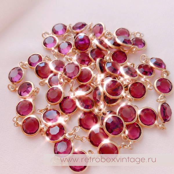 SWAROVSKI Нить безелей «Пурпурный соблазн»