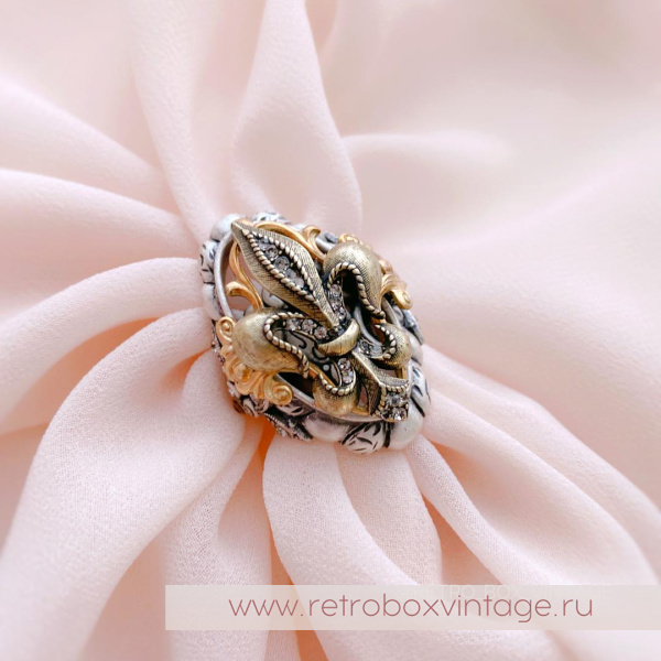SWEET ROMANCE Кольцо «Флер де лис — королевская лилия»