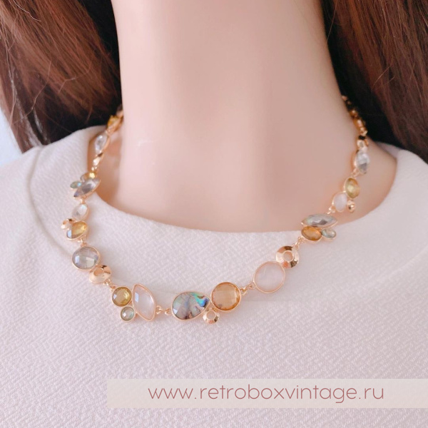 ANNE KLEIN Ожерелье «Осеннее небо»