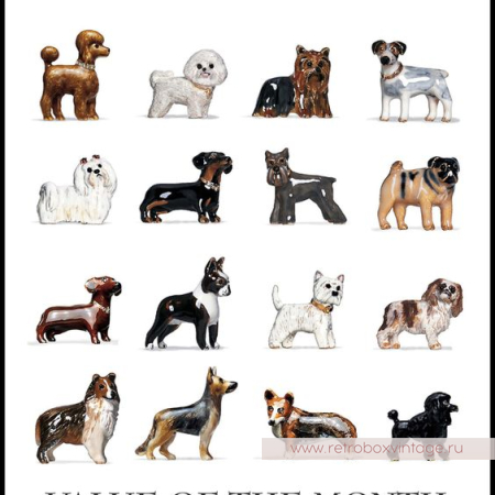 ERWIN PEARL Брошь «Собака шотландский терьер»