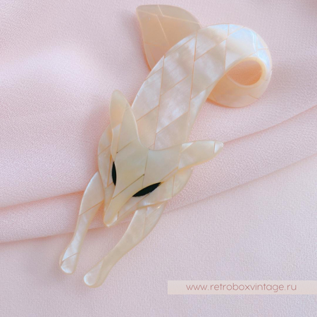 LEA STEIN / AGATHA PARIS Брошь «Сливочная лиса»