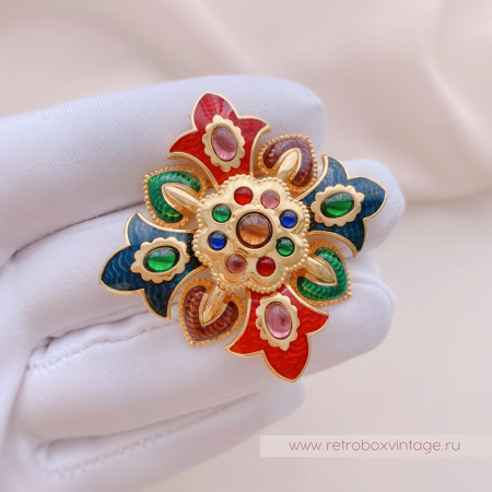 JOAN RIVERS Брошь «Шахерезада: мальтийский крест»