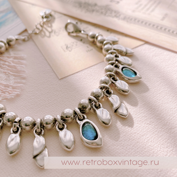 CICLON Браслет «Дыхание воды»  Calendula муранское стекло