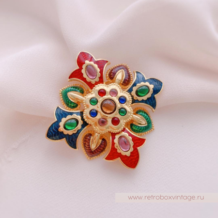 JOAN RIVERS Брошь «Шахерезада: мальтийский крест»