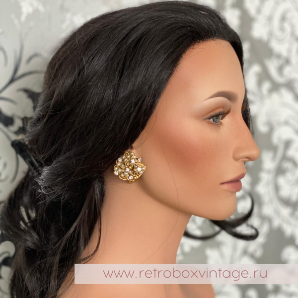 ORIGINAL BY ROBERT Клипсы «Жемчужная Бриджит»