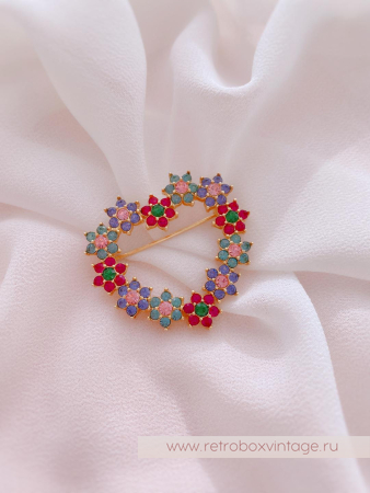 JOAN RIVERS Брошь «Сердце любви»