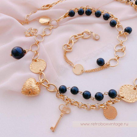 JOAN RIVERS Ожерелье «Ключ от сердца»