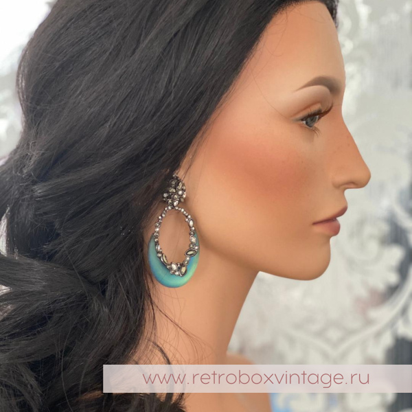 ALEXIS BITTAR Клипсы «Имперские овалы»