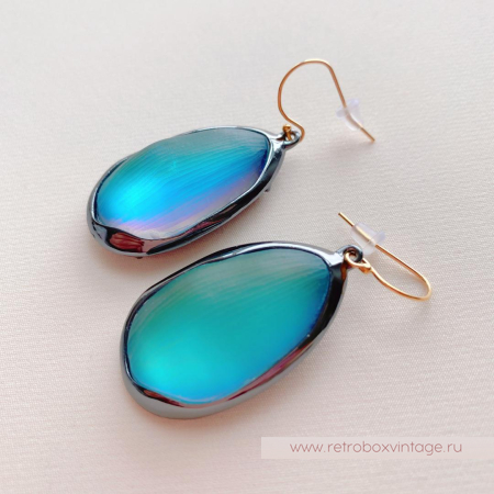 ALEXIS BITTAR Серьги "Новолуние: имперский люцит"