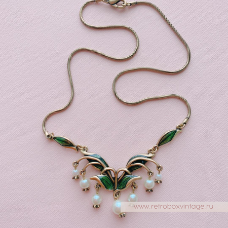 SWEET ROMANCE Колье «Жемчужные ландыши» SWEET ROMANCE Колье «Жемчужные ландыши»