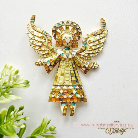 BOB MACKIE Брошь «Анегел-хранитель»