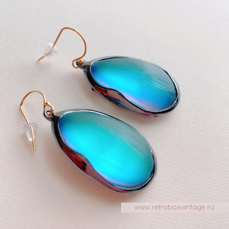 ALEXIS BITTAR Серьги "Новолуние: имперский люцит"