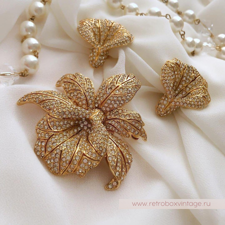 CINER Комплект «Золотые орхидеи»