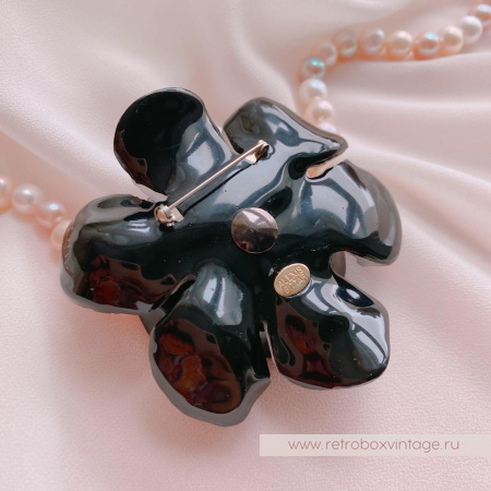 ALEXIS BITTAR Брошь «Пурпурный цветок ночи» ALEXIS BITTAR Брошь «Пурпурный цветок ночи»