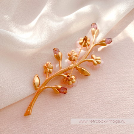 AVON SP Брошь "Веточка сакуры"