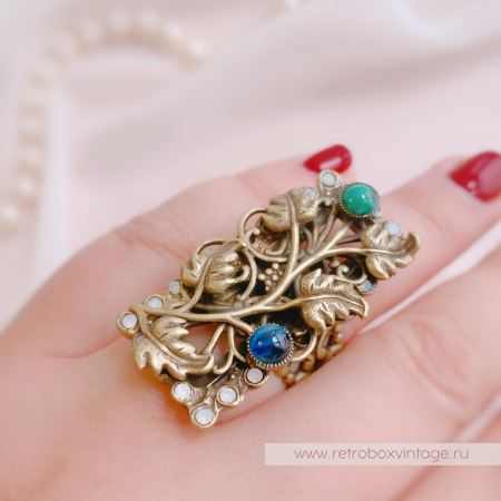 SWEET ROMANCE Кольцо «Тайный сад: бронза»