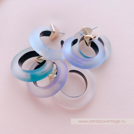 ALEXIS BITTAR Серьги «Стильные полукольца» в ассортименте