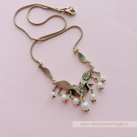 SWEET ROMANCE Колье «Жемчужные ландыши» SWEET ROMANCE Колье «Жемчужные ландыши»