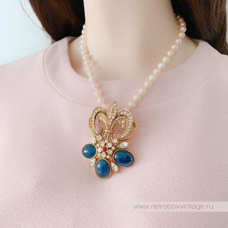 JOSE MARIA BARRERA / AVON Брошь-кулон «Флорентин»