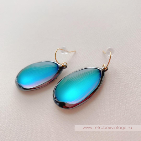 ALEXIS BITTAR Серьги "Новолуние: имперский люцит"