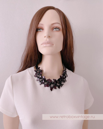 VERA WANG Ожерелье «Тайна ночных цветов»