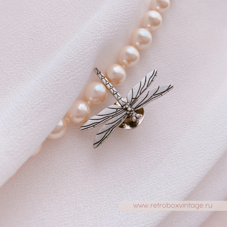 JJ / JONET JEWELRY Брошь-пин "Стрекоза"