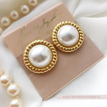 KJL / KENNETH J LANE Клипсы «Первая леди»