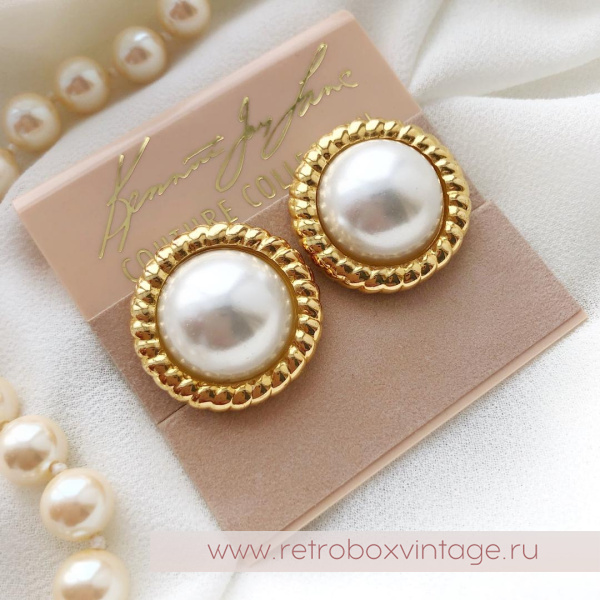 KJL / KENNETH J LANE Клипсы «Первая леди»