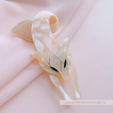 LEA STEIN / AGATHA PARIS Брошь «Сливочная лиса»