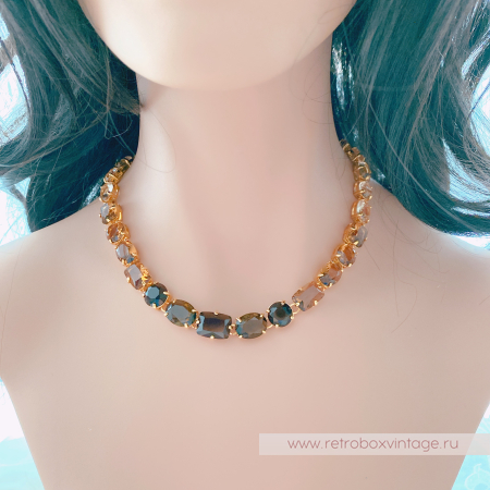 CAROLEE Ожерелье «Кристальная амбра»