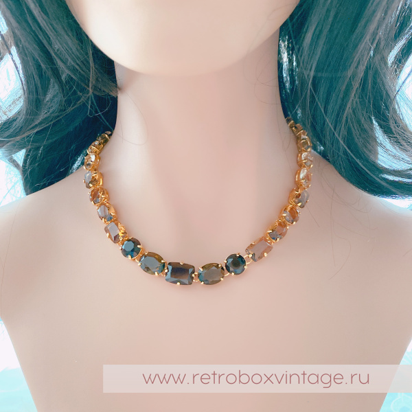 CAROLEE Ожерелье «Кристальная амбра»