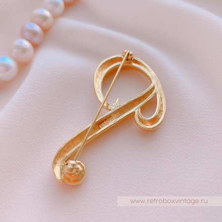 MONET Брошь «Буква Р»