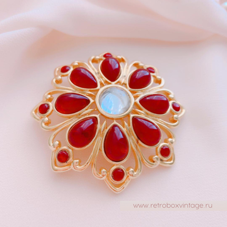 TRIFARI Брошь «Аленький цветочек»