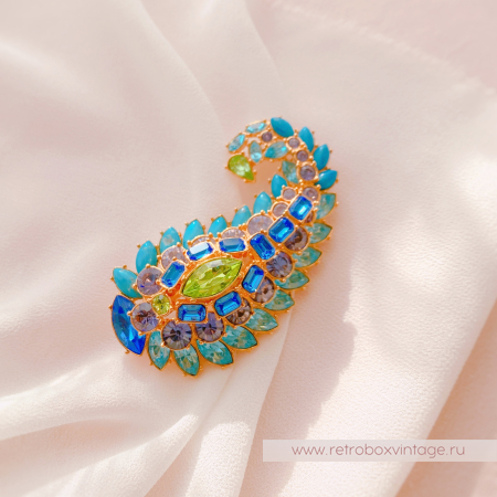 JOAN RIVERS Брошь "Пейсли Шахерезады"