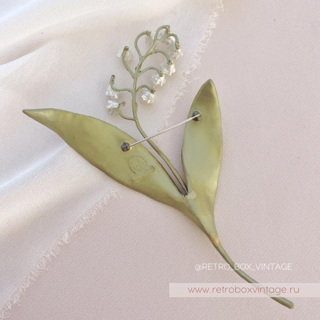 MICHAEL MICHAUD Брошь «Майский ландыш эксклюзив»