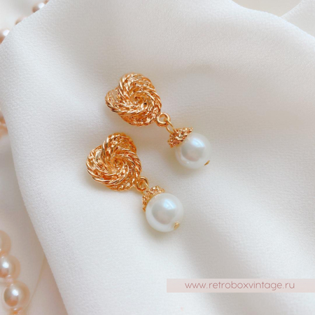 JOAN RIVERS Серьги «Магия узелков»