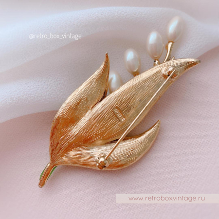 MONET Брошь «Майский ландыш»