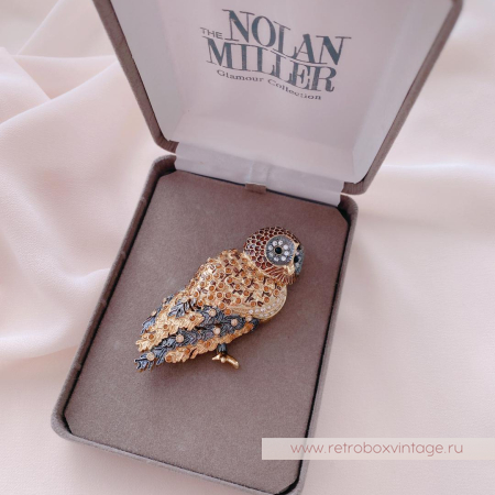 NOLAN MILLER Брошь «Совушка-сова»