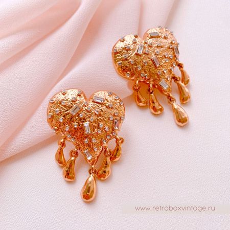 ZARA Серьги "Тающее сердце"