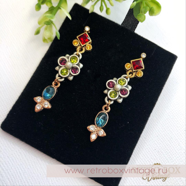 SWEET ROMANCE Серьги удлиненные "Ренессанс"