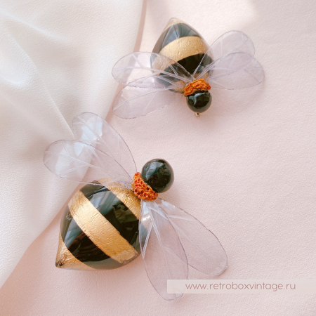 CILEA PARIS Брошь "Золотой шмель: большой» /  Коллекция "Пчелы"