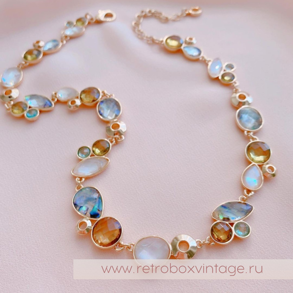 ANNE KLEIN Ожерелье «Осеннее небо»