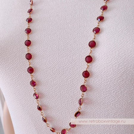 SWAROVSKI Нить безелей «Пурпурный соблазн»